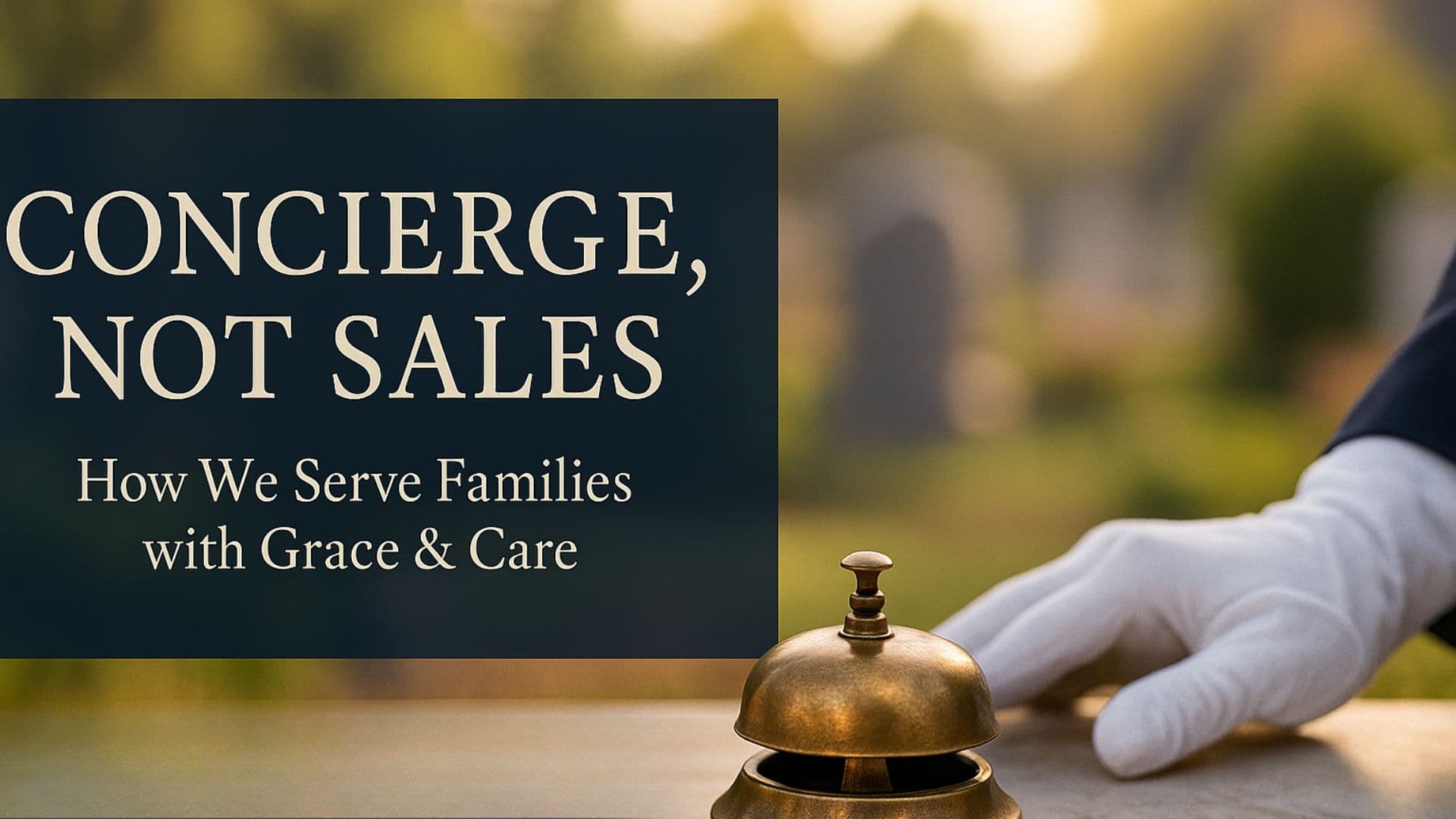 Why We Don’t Have a Sales Department—We Have a Concierge Team