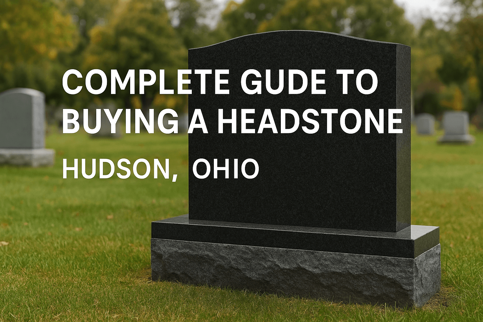 Complete Guide to Buying a Headstone in Hudson, Ohio