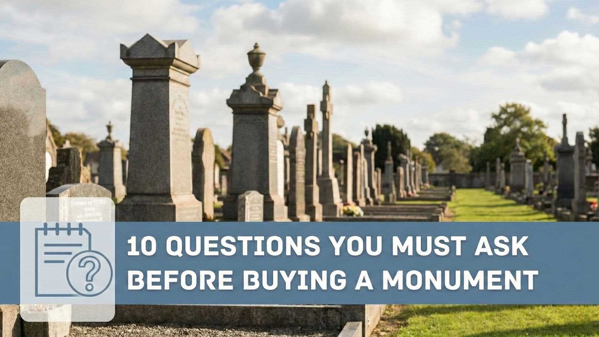 10 Questions You Must Ask Before Buying a Monument