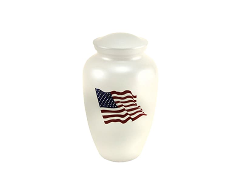 Flag Urns