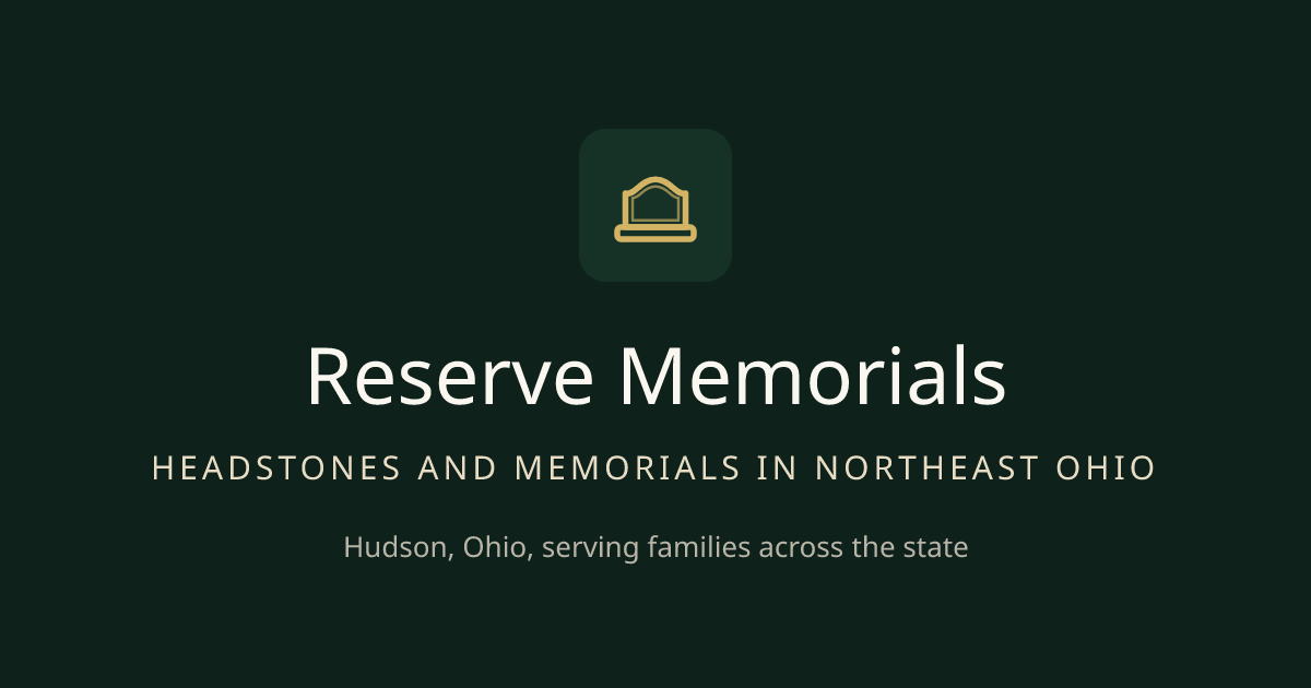 How Much Does a Headstone Cost? 2026 Pricing Guide | Reserve Memorials